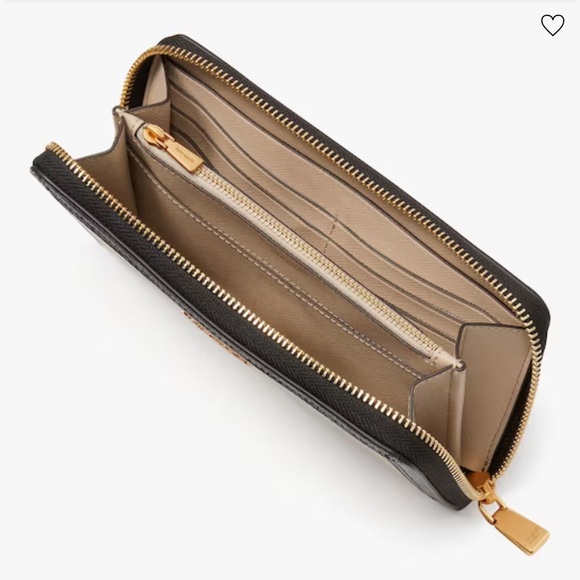 Kate Spade Morgan Colorblocked Zip-around Continental Wallet Cafe Mocha 
NWT - Picture 3 of 16